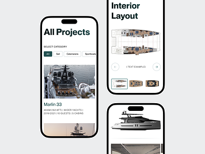 UX Design for the Yacht Brand | Altum Designs design luxury yacht luxury yachts minimalist style shipbuilding superyachts ui ui for yacht ui ux for yachts uiux for yacht website ux ux for yacht web design web design for yacht website design for yacht website design for yacht company yacht yacht brand yacht layout yachts