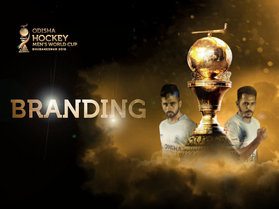 Sports Branding - Odisha Hockey Men's World Cup 2018 branding creative design event graphic india marketing odisha sports unrated