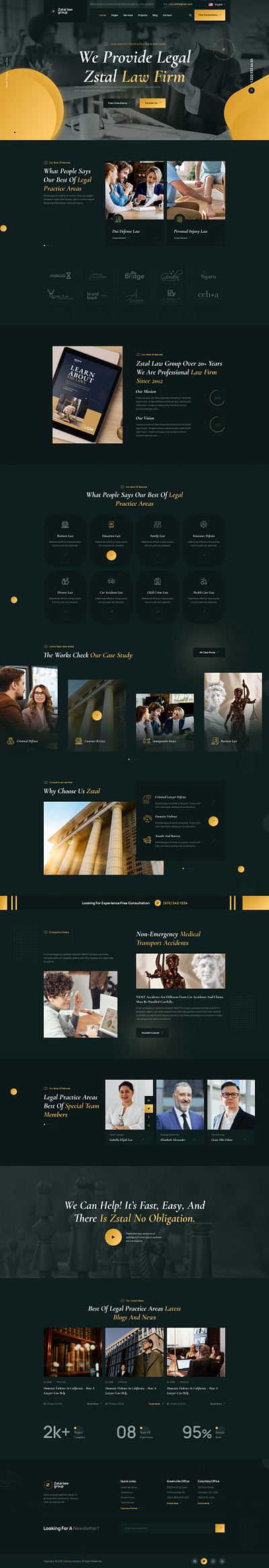 2024 Attorney & Lawyer Template solicitor
