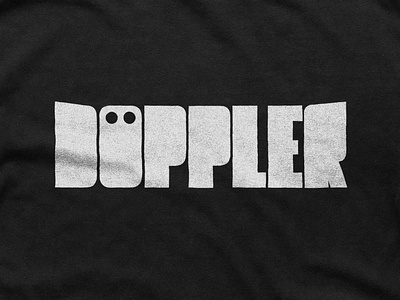 Döppler apparel band brand branding design graphic design logo merch merchandise music rock typography