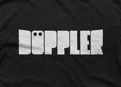 Döppler apparel band brand branding design graphic design logo merch merchandise music rock typography