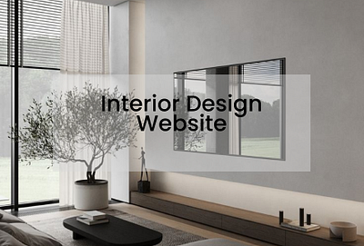 Website For Interior Design Business branding graphic design ui
