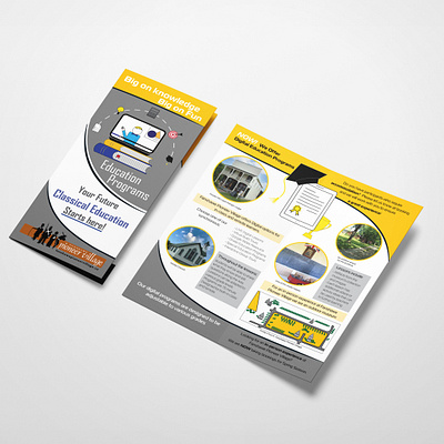 Four Page Process Colour Brochure design fanshawe college graphic design illustration illustrator indesign product design ui vector