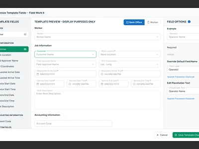 Form Customization UI design interface interface design saas saas ui ui ui design ux ux design