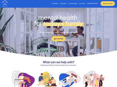 Manatee Mental Health squarespace squarespace designer web design website design