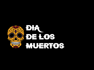 Dia De Los Muertos branding design graphic design logo typography vector