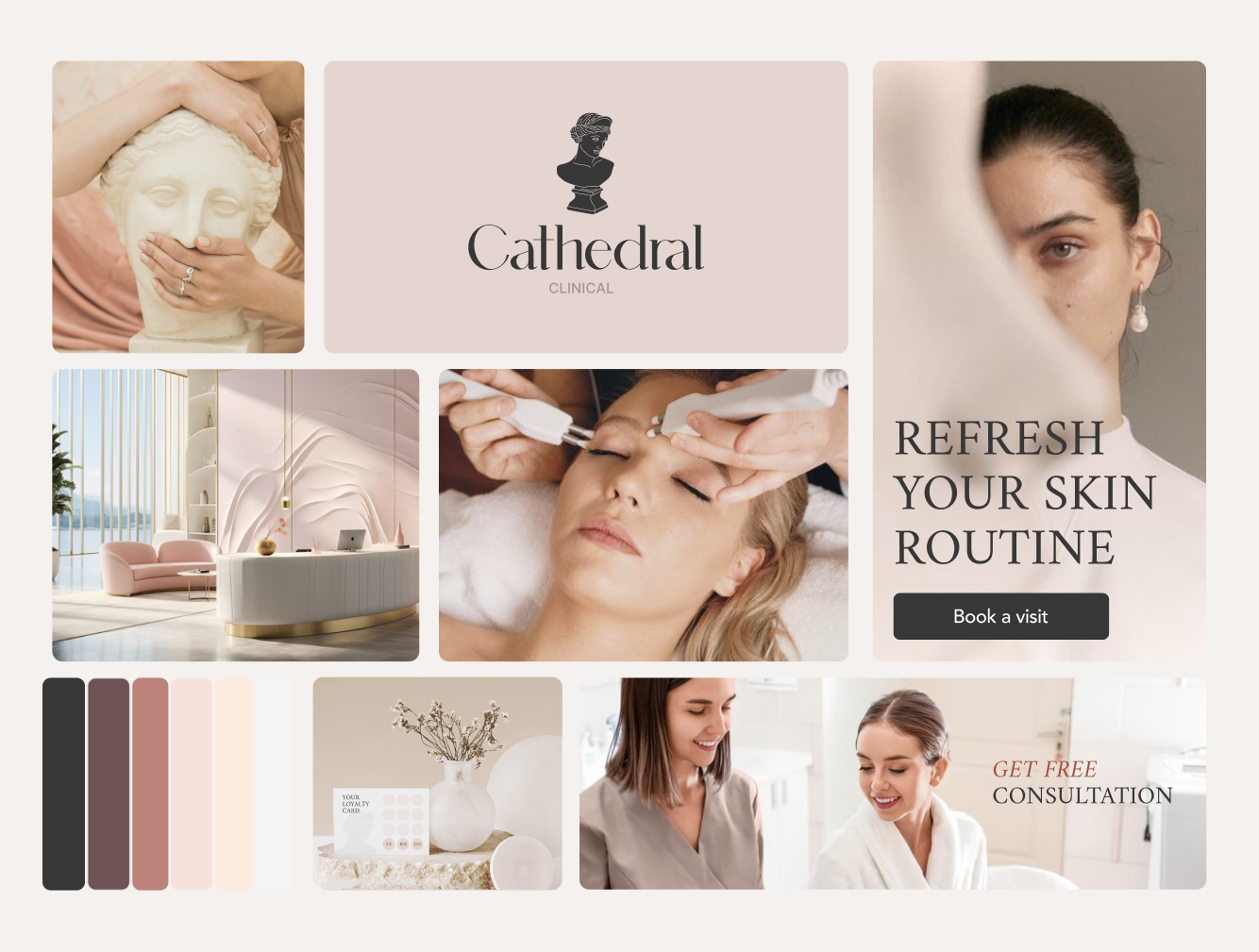 Beauty Clinic Branding branding