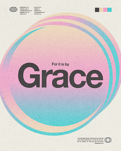 Grace | Christian Poster creative