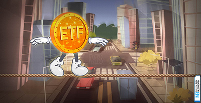 Digital Illustration animation cartoon coin cryptocurrency digital etf exchange graphic design illustration