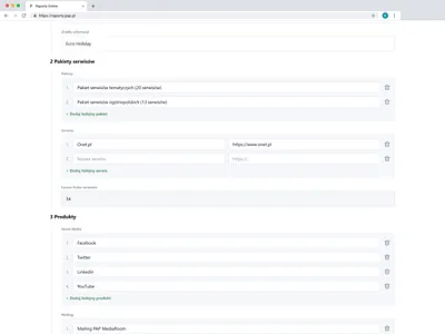 Online reports - adding a report graphic design typography ui ux