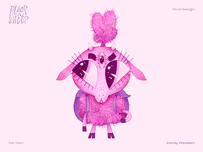 Candy Woolson artwork character character design illustration sheep visual development