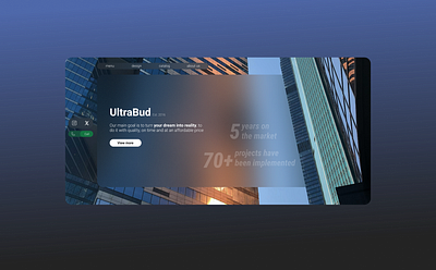 Landing Page for UltraBud ❤️ design ui ux