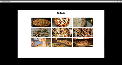 Design pizzeria 4/5 graphic design ux