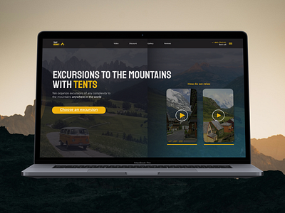Lending page for a travel agency design lending page travel travels ui web web design