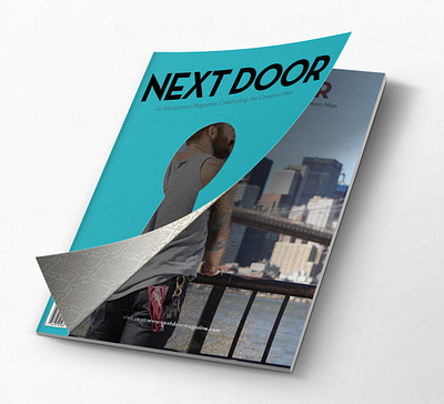 Next Door Magazine art direction books graphic design layout logo magazine magazine design print