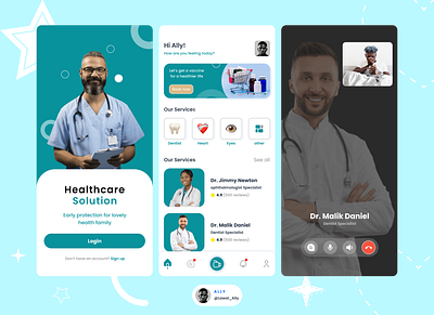 Medical app UI ui