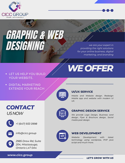 IT Company Flyer Design flyer design graphic design