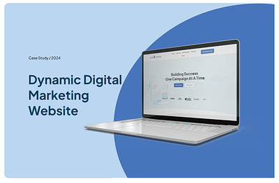 Dynamic Digital Marketing Website content marketing figma graphic design landing page leads and sales seo socialmedia web design website wordpress