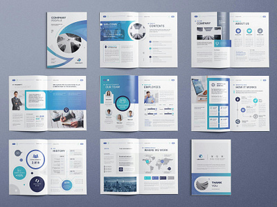 company profile animation annual report brochure business flyer company profile corporate flyer graphic design logo magazine motion graphics propossal social media post ui