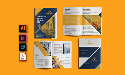 company profile animation annual report book book design branding business flyer company profile corporate flyer graphic design magazine propossal social media post