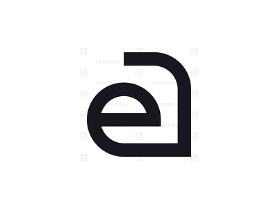 Letter Ae Or Ea Logo a ae art branding design e elegant flat graphic design illustration initial letter logo minimal modern monogram sale simple ui vector