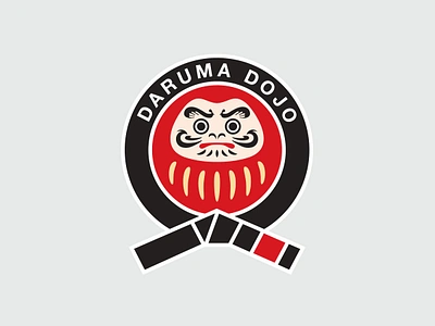 Daruma Dojo Logo Design graphic design logo