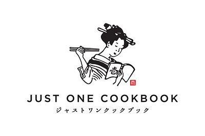 Just One Cookbook Branding Project branding graphic design logo