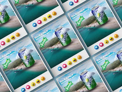 COLD DRINKS BOTTLE MANIPULATION WITH BEACH corporate post