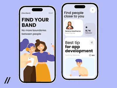 Social Media Mobile iOS App android app app design dashboard design graphic design illustration interface ios mobile mobile ui purrweb social app social media ui ux