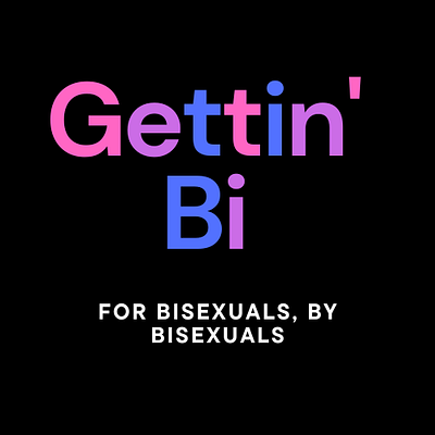 Gettin' Bi Logo bisexual gettin bi lgbt groups logo design milwaukee milwaukee advocates milwaukee social groups support groups