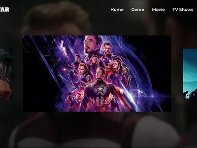 SHOWSTAR - OTT Platform 3d animation graphic design lading page scrolling ui ux