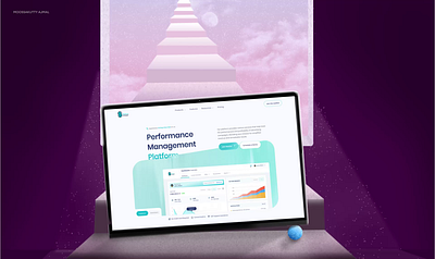 Performance management platform animation clean ui interface minimal motion graphics ui ui design uiux ux