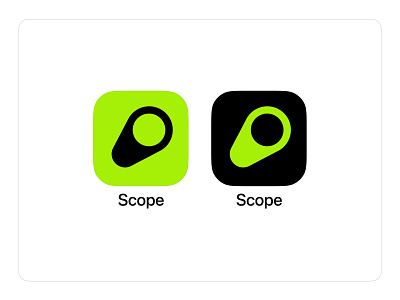 scope™ – logo & brand design app icon brand identity branding icon icon design logo logo design mark mark design visual design