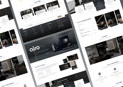 Alro 3d animation branding graphic design ui ux