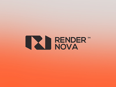 Render Nova - Branding for Technology Company brand identity branding graphic design logo logo design tech logo technology company technology logo
