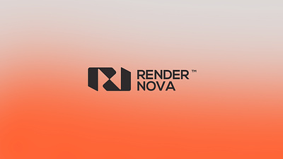 Render Nova - Branding for Technology Company brand identity branding graphic design logo logo design tech logo technology company technology logo