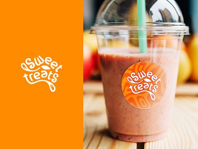 Logo Design - Sweet Treats Juice & Smoothie bar branding logo