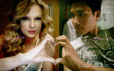 Taylor Swift and Me back on 2012 graphic design photo manipulation taylor swift