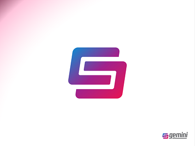 Gemini logo branding graphic design logo