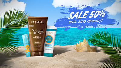 Lotion Special Offer branding graphic design
