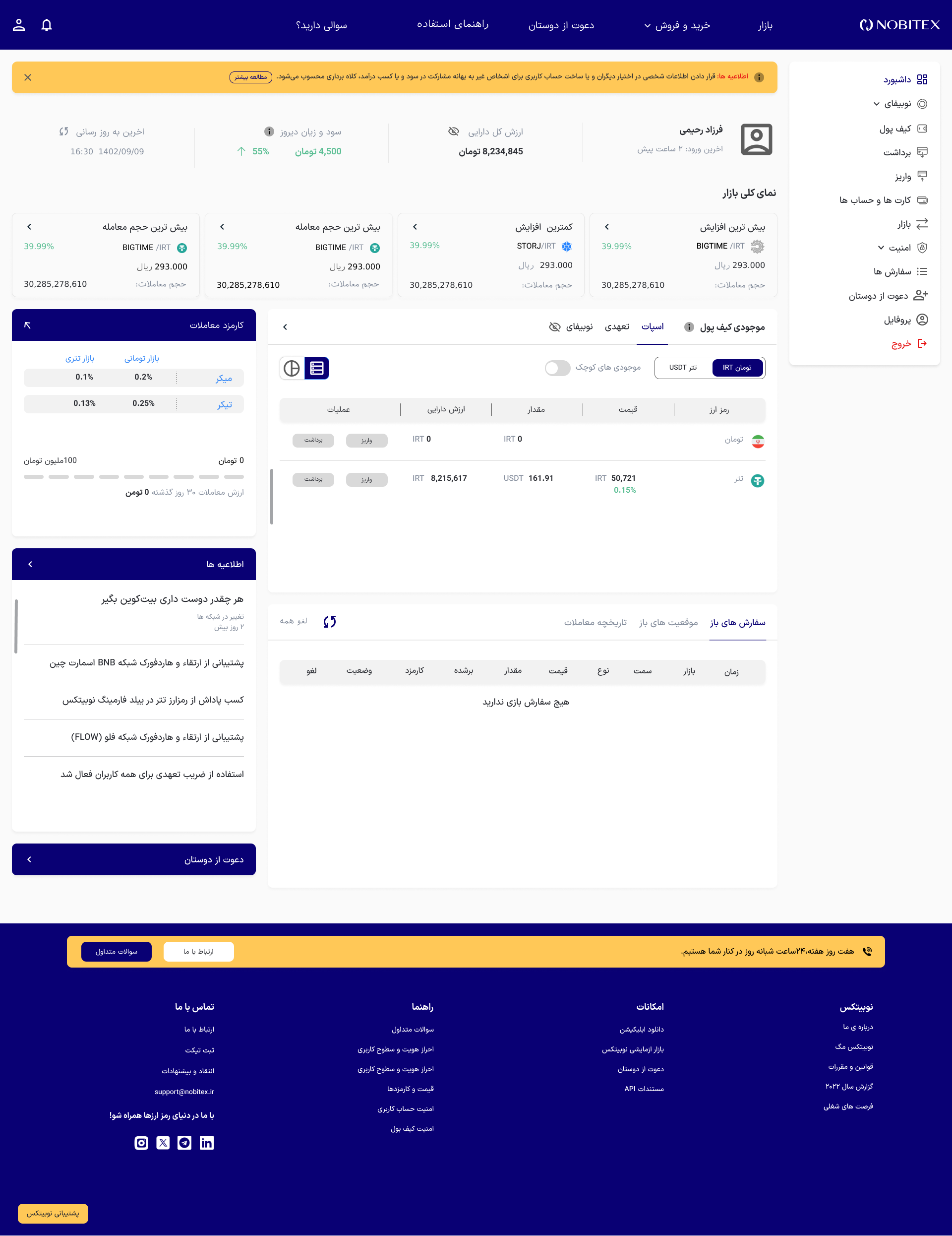 Nobitext Dashboard Redesign