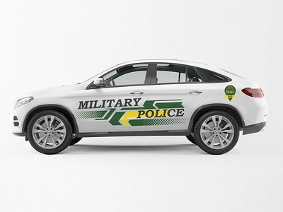 MILITARY POLICE 3d animation branding graphic design logo logo maker motion graphics ui