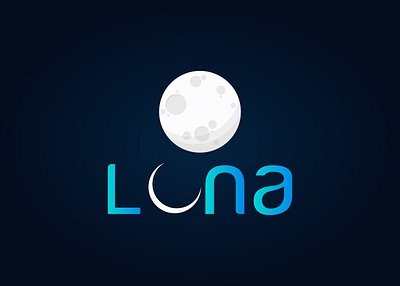 LUNA 3d animation branding company logo creative logo design graphic design illustration logo logo design logo maker motion graphics ui