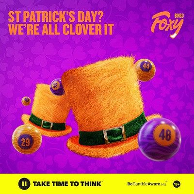 Foxy's St. Patrick post branding concept design graphic design photo manipulation