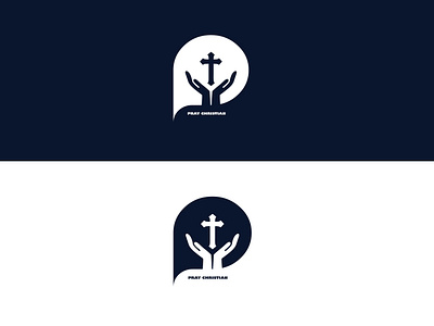 Icon Design (PrayChristian) branding design graphic design icon typography vector