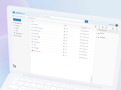 Slick UI Animation animation branding cloud storage design design inspiration explainer video flat design fresh design garblecloud google drive graphic design icloud inspiration logo motion graphics online storage saas secure tech tool ui