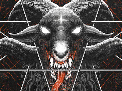 DEKAGOAT - Artwork for Sale album cover art for sale band merch baphomet black metal dark throne deathcore goat goat skull graphic design heavy metal lilith lucifer metal illustration metal merch pentagram poster gigs satanic witchcraft zombie