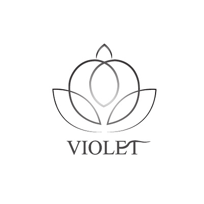 Violet Logo Design brand branding graphic design logo