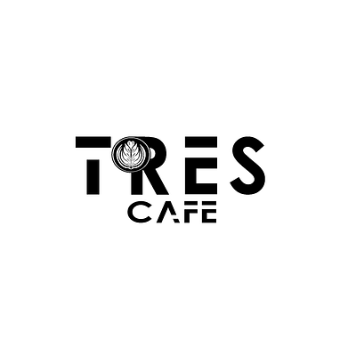 TRES CAFE branding logo