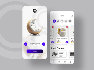 Furniture App Design app app design concept design figma furniture interior design mobile product design ui ui design ux ux design